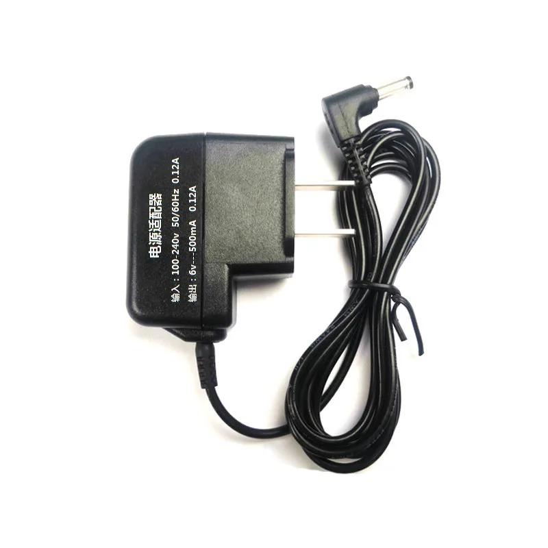 6V 0.5A 500MA AC DC Power Supply Adapter Charger For OMRON I-C10 M4-I M2 M3 M5-I M7 M10 M6 Comfort M6W Blood Pressure Monitor