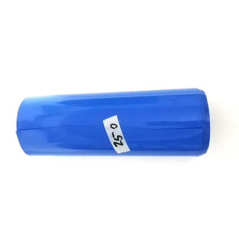1Kg 250Mm Breedte 18650 Lithium Batterij Pvc Krimpkous Voor 26650 32650 LiFePO4 Li-Ion Lto Packs Krimpbare cover Mouwen