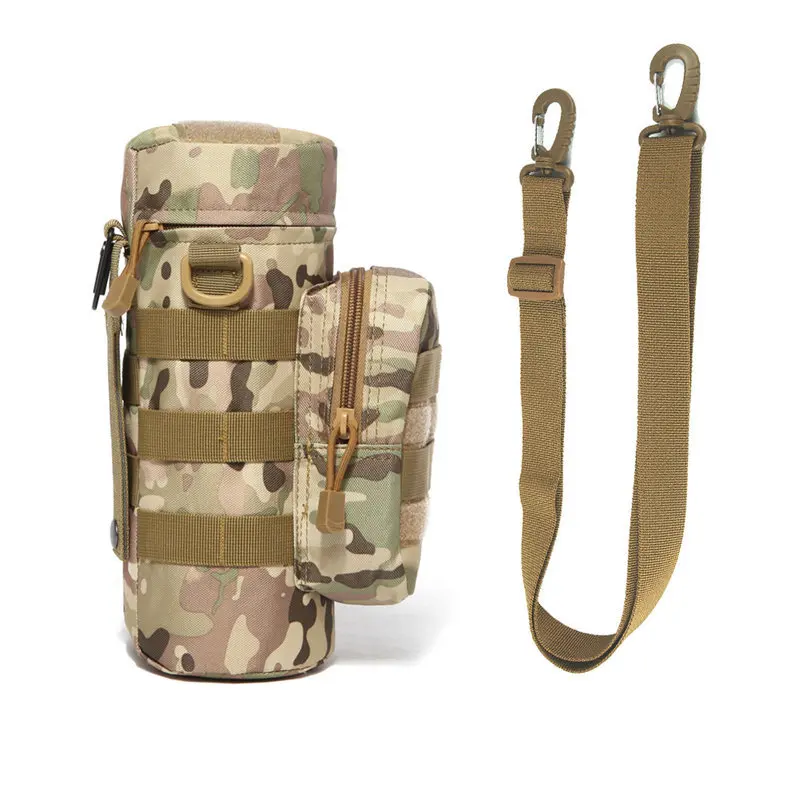 Outdoor Water Bottle Bag Military Fan Attack Tactics Travel Hiking Climbing Accessory Bag Accessory Bag Sundries Bag Running, Cy