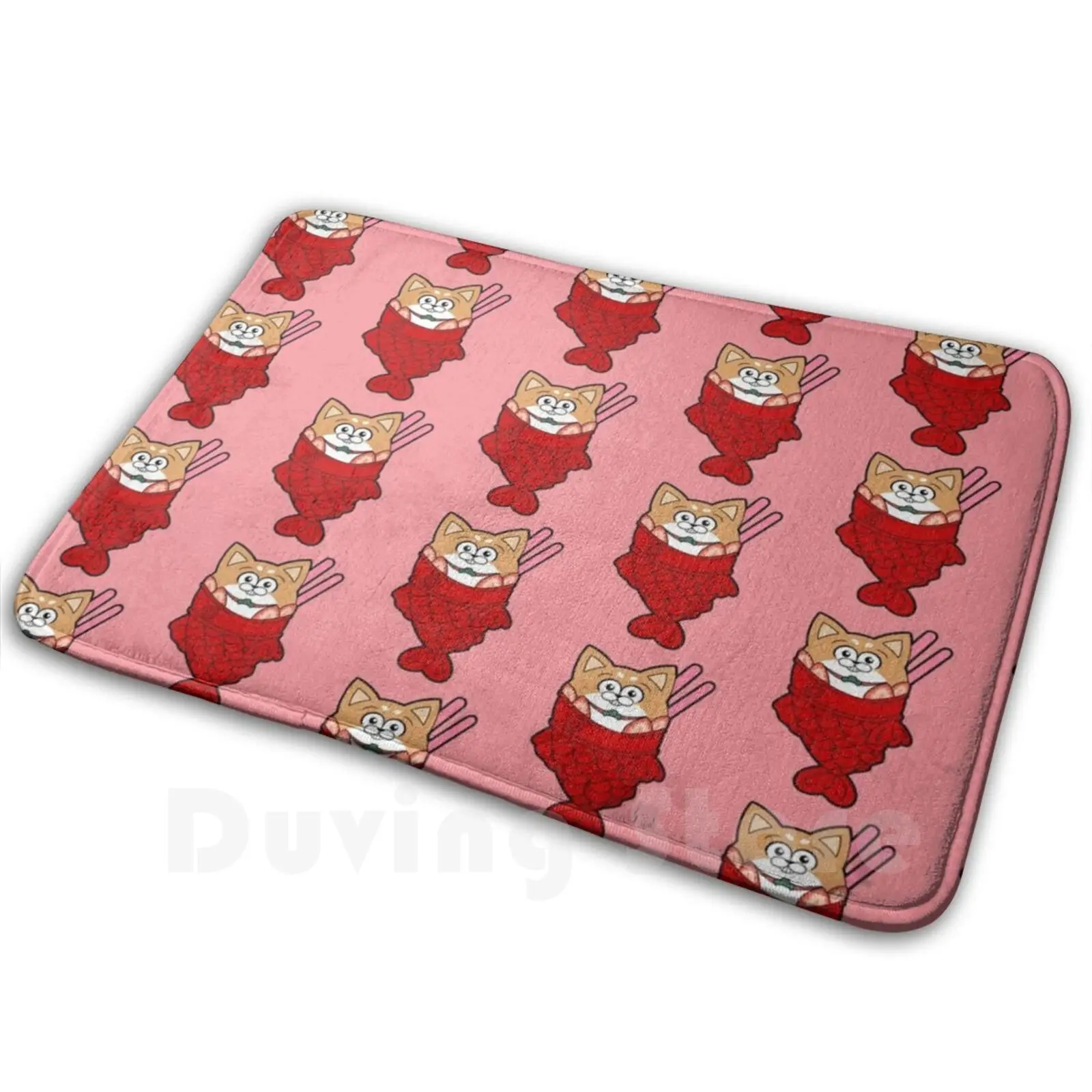 Alfombra Taiyaki Osomatsu, alfombra antideslizante, alfombrillas para dormitorio Osomatsu San Osomatsu Taiyaki
