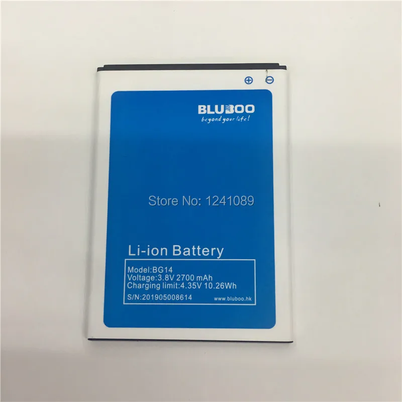 

YCOOLY Mobile Phone Battery For BLUBOO BG14 Battery 2700mAh Mobile Accessories Long Standby Time For BLUBOO BG14 Battery