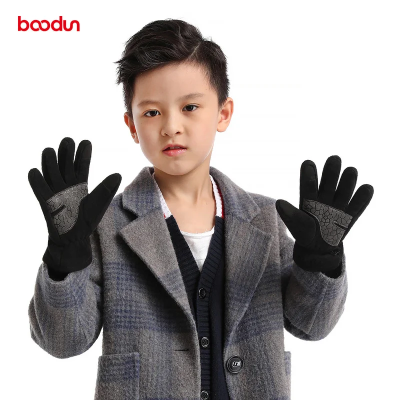 

Winter Warm Fleece Children Kids Gloves Full Finger Cycling Gloves for Boys Girls Bike Bicycle BMX Gloves Outdoor Sports Gloves