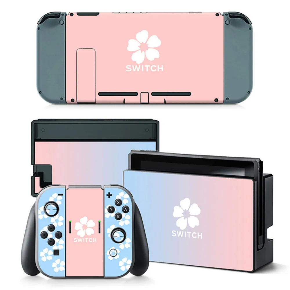 Niska cena modna naklejka na naklejkę przełącznik NS akcesoria skórka naklejka