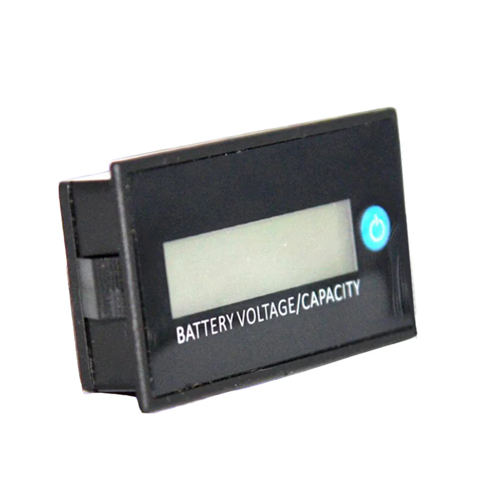 

Taidacent 12V24V36V48V Lead-Acid Battery Level Monitor Lithium Battery Level Meter LCD Display Battery Remaining Capacity Tester