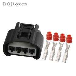 5/10/20/50 Sets 4 Pin Toyota Ignition Coil Waterproof Electrical Black Wiring Connector Female  Plug 90980-11885 DJ7042B-2.2-21