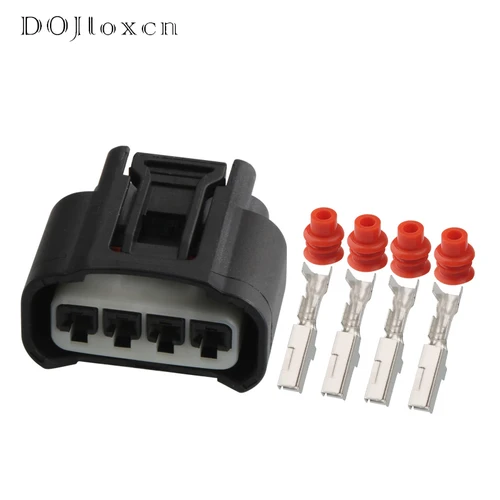 Imagen 1 del producto Juego de 5/10/20/50 pines para Toyota, bobina de encendido impermeable, Conector de cableado eléctrico negro, enchufe hembra 90980-11885 DJ7042B-2.2-21