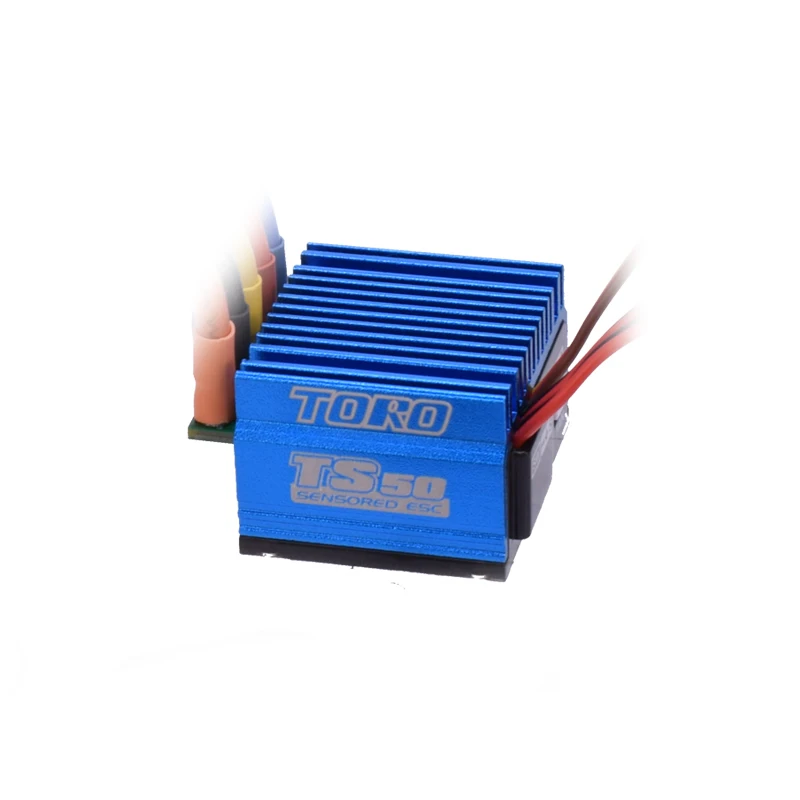 SkyRC TS50 50A ESC 브러시리스 센서 6V/2A BEC 지원 센서 1/10 버기 및 투어링 카용, 브러시리스 모터