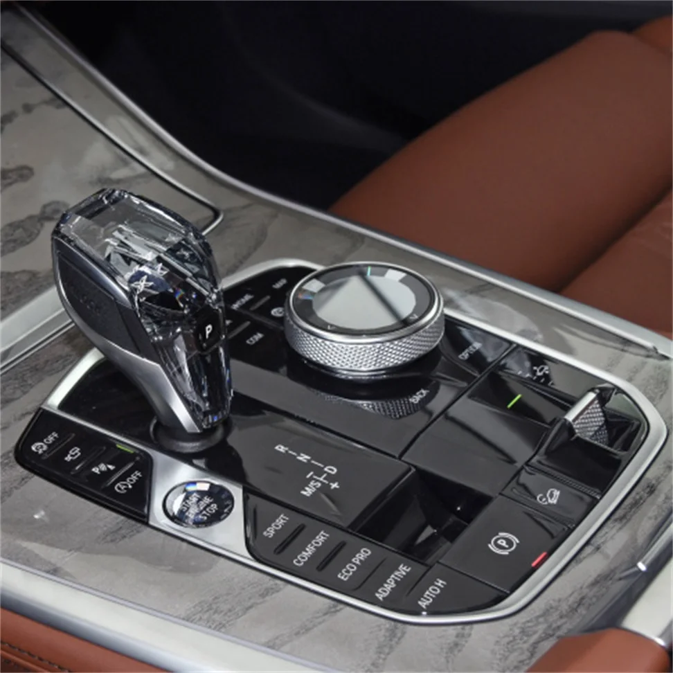 Wholesale Crystal Three-Piece Set Car Gear Shift Knob for BMW X7 Accessories G07 Chassis 2019-2021