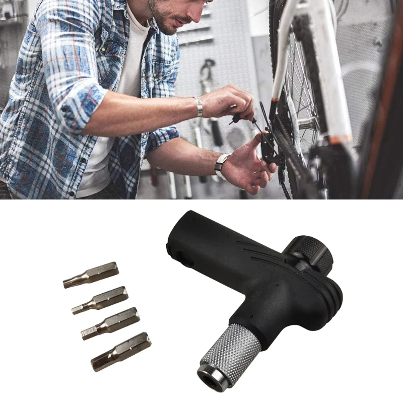 Professional Bike Torque Wrench – 4, 5, 6 Nm Dial Portable Mini Bicycle Adjustable Torque Driver