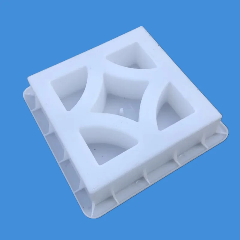 Cement Chinese Flower Pane Plastic Mould Courtyard Wall Hollow Brick Garden Wall Decoration Concrete Paving Mold