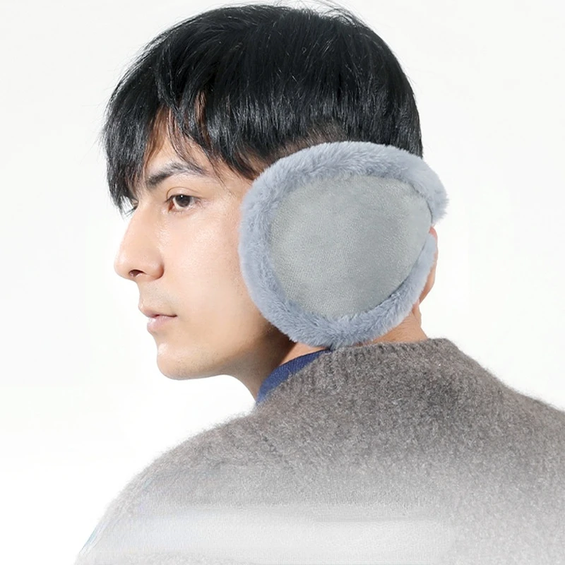 New Arrival Winter Warm Earmuffs for Men Outdoor Riding Fashion Windproof and Fluffy Big Ear Bags Ear Warmers for Female