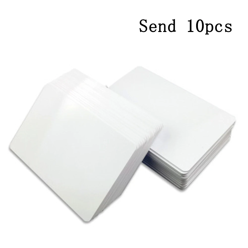 10pcs SmartHome RFID Card 13.56Mhz IC Cards Hotel Room card m1 Chip card Membership Card For Access Control System ISO14443A