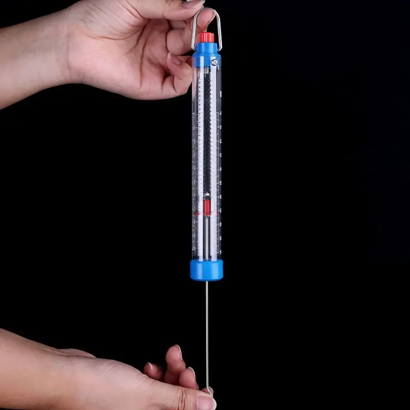 Newtonmètre 25N/2500g dynamomètre à ressort Balance à double échelle pour expérience physique