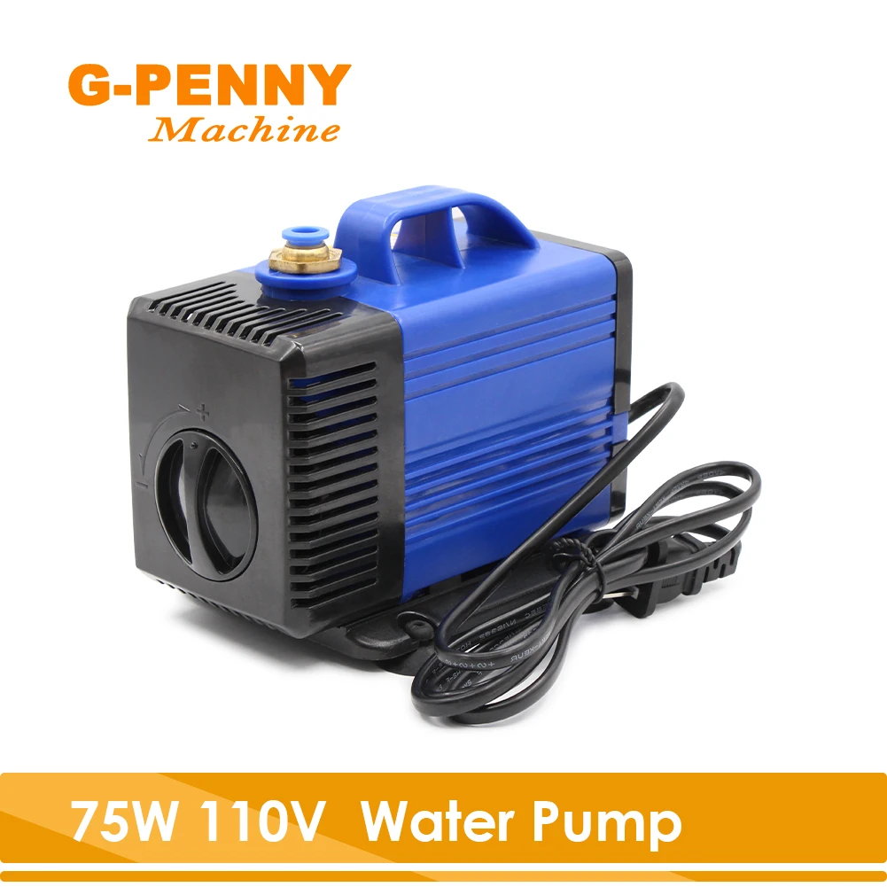 Water pump 75W 110V max head 3.5m max flow 3500L/H Multi-function submersible pump Frequency 60Hz