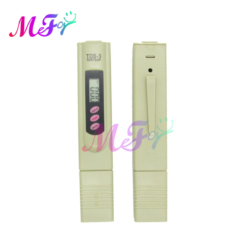 TDS Meter Digital Water Tester 0-9990ppm Drinking Water Quality Analyzer Monitor Filter Rapid Test Aquarium Hydroponics Pools