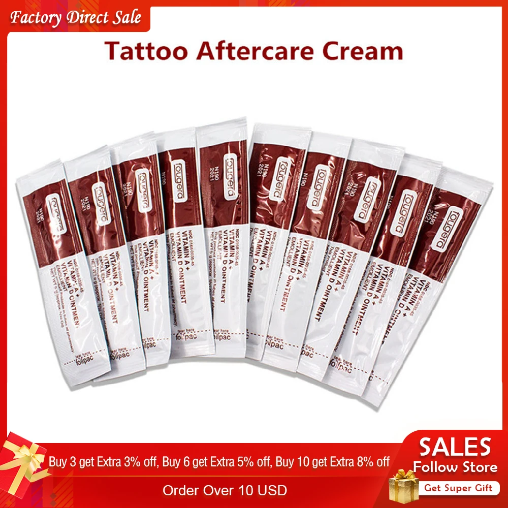 Vitamin A&D Ointment After Cream For Tattoos Care Skin Repair VA VD Vitamin Body Art Healing Skin Permanent Makeup Tools