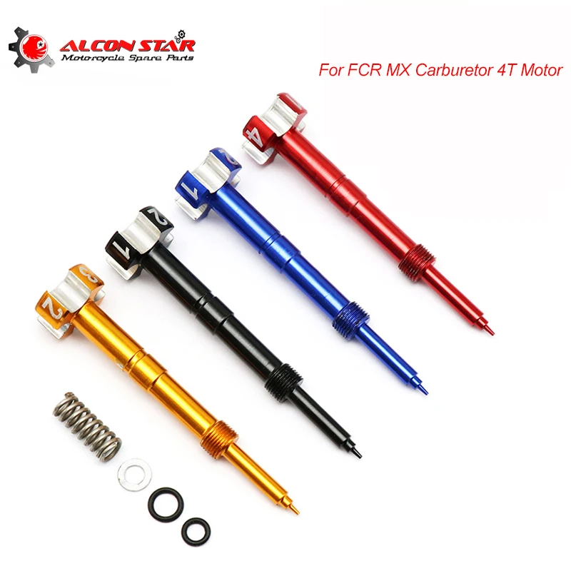 Alconstar Motocicleta Parafuso De Mistura De Combustível Para Keihin FCR Carburador Apto Para Honda CRF 250 Yamaha YZF 450 250 Kawasaki KLX