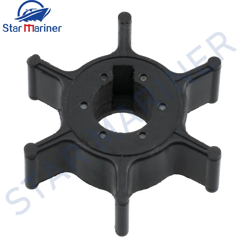 6E0-44352-00 Water Pump Impeller For Yamaha 4HP 5HP 6HP Outboard Motor 6E0-44352 6E0-44352-00-00 6E0-44352-003 18-3073