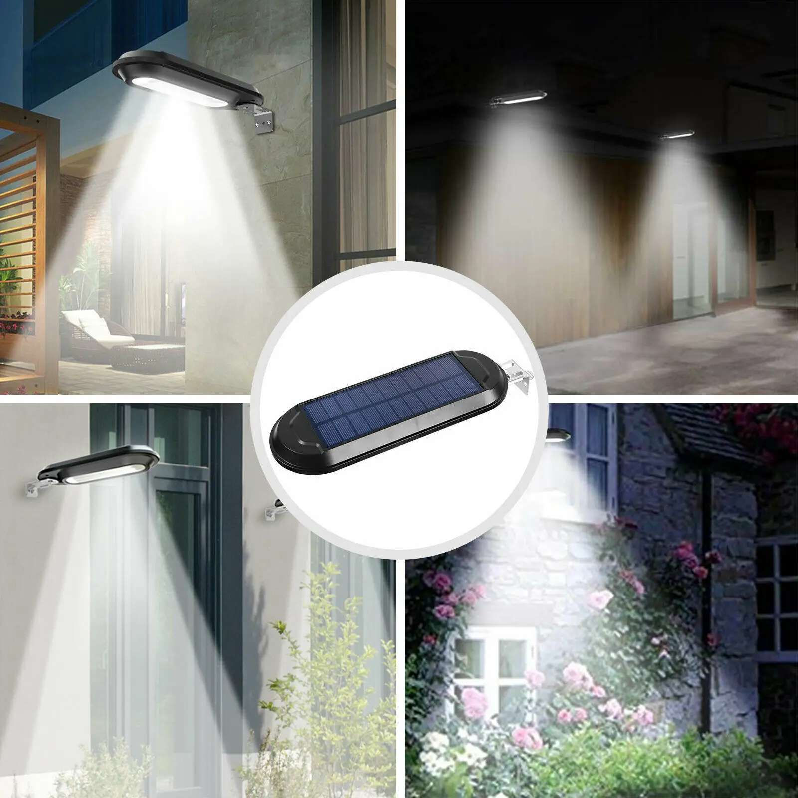 18 LED Waterproof Solar Wall Light LED Power Modern Garden Motion Sensor Ceiling Home Light Yard Lamp Portable Street lights