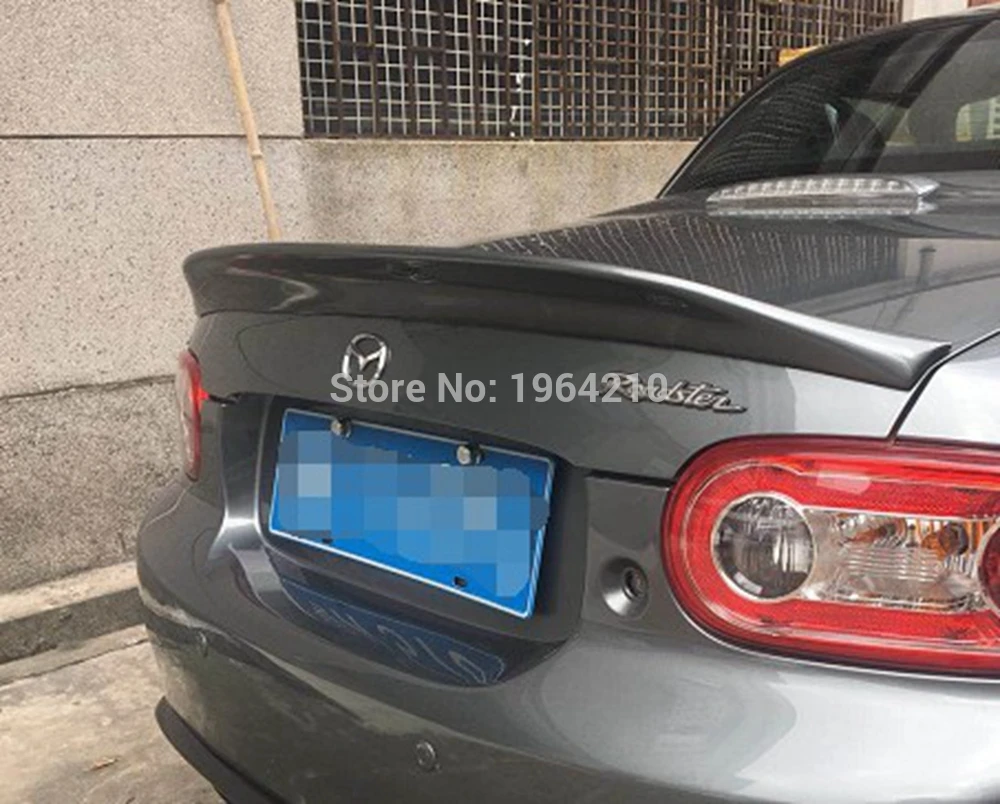 

Автозапчасти для MX5 NC NCEC Roster Miata EPA Type 3 2009-2015, задний спойлер багажника из углеродного волокна, хвостовое крыло, автомобильный Стайлинг