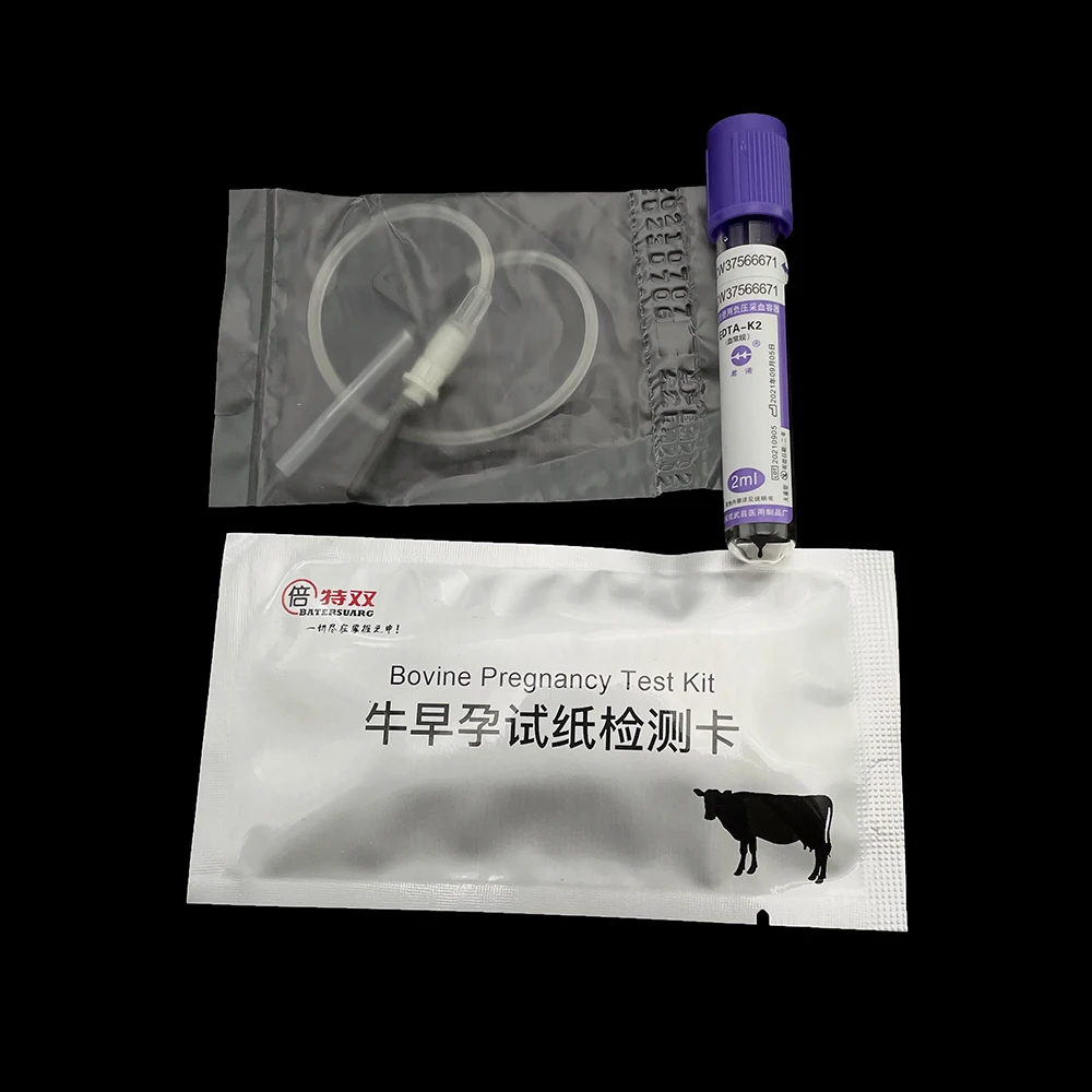 New Arrival Bovine Cow Rapid Early Pregnant Pregnancy Test Card Paper Strip Kit Serum Way 90% Accurate Rate Supplies