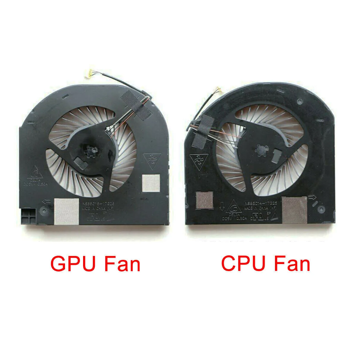 New CPU+GPU Cooling Fan For Dell Precision 7730 M7730 7740 M7740Set