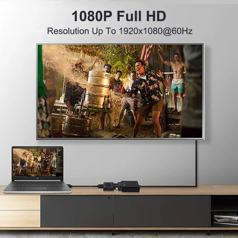 HDMI-متوافق مع كابل تجهيز مرئي الخائن المتكلم صندوق التلفزيون محول العارض موسع عرض ميناء التلفزيون محول الصوت