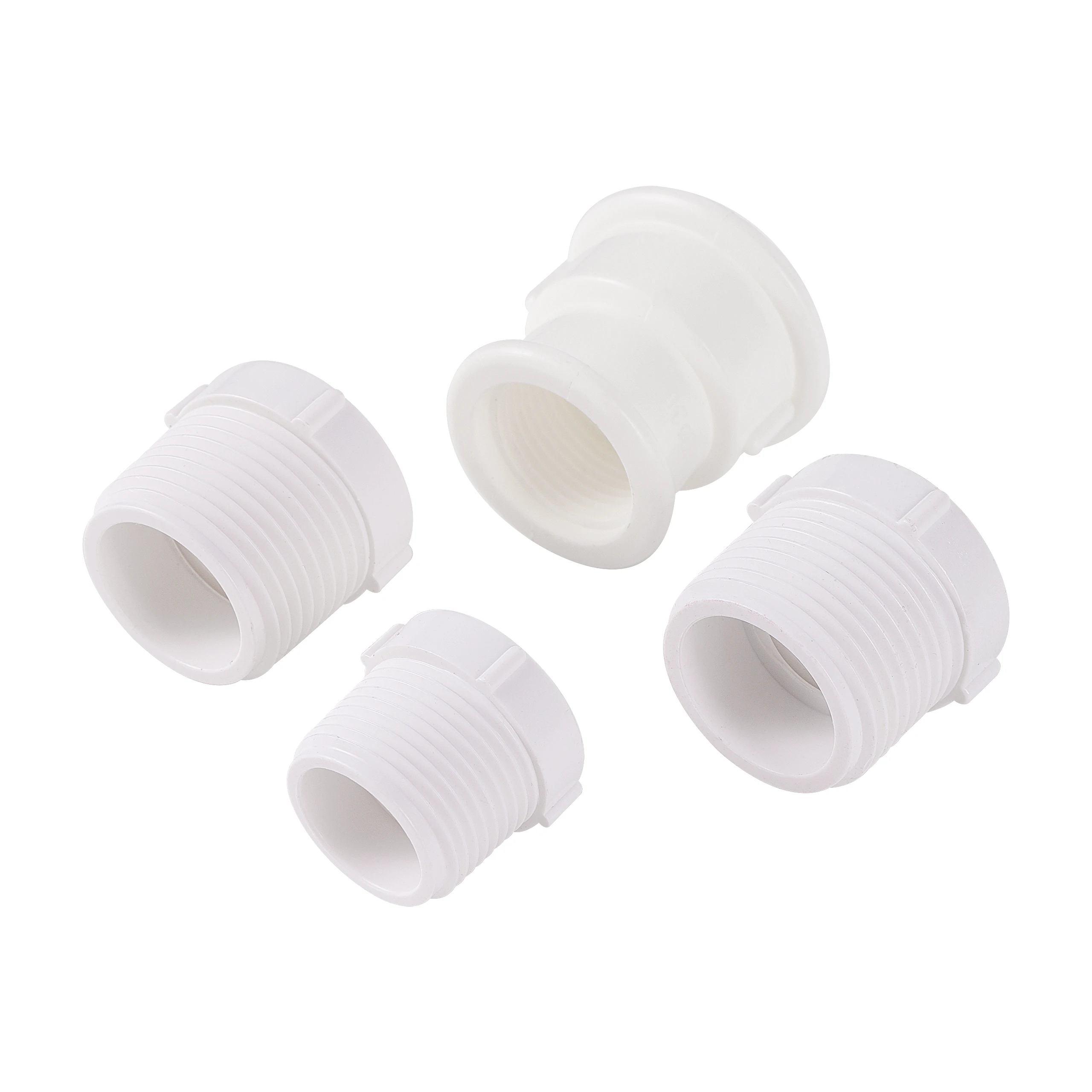 

1/2" 3/4" 1" Thread Conversion Connector Plastic Female Male Thread Reducing Connector Garden Irrigation Fitting Aquarium Joint