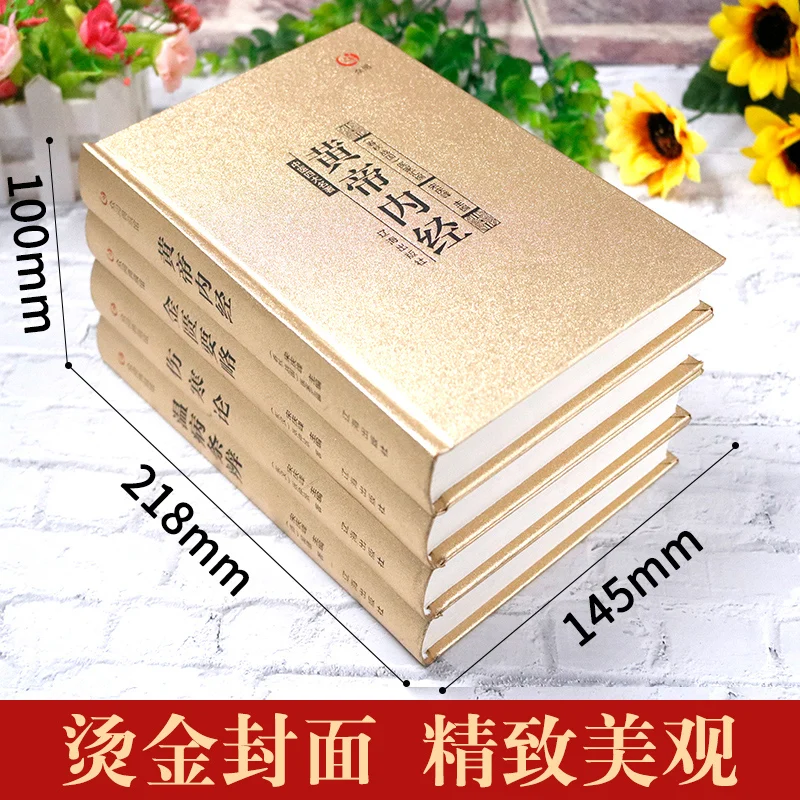 New Four Masterpieces of Traditional Chinese Medicine Basic Theory Books of TCM Huangdi's Internal Classics, Typhoid Fever