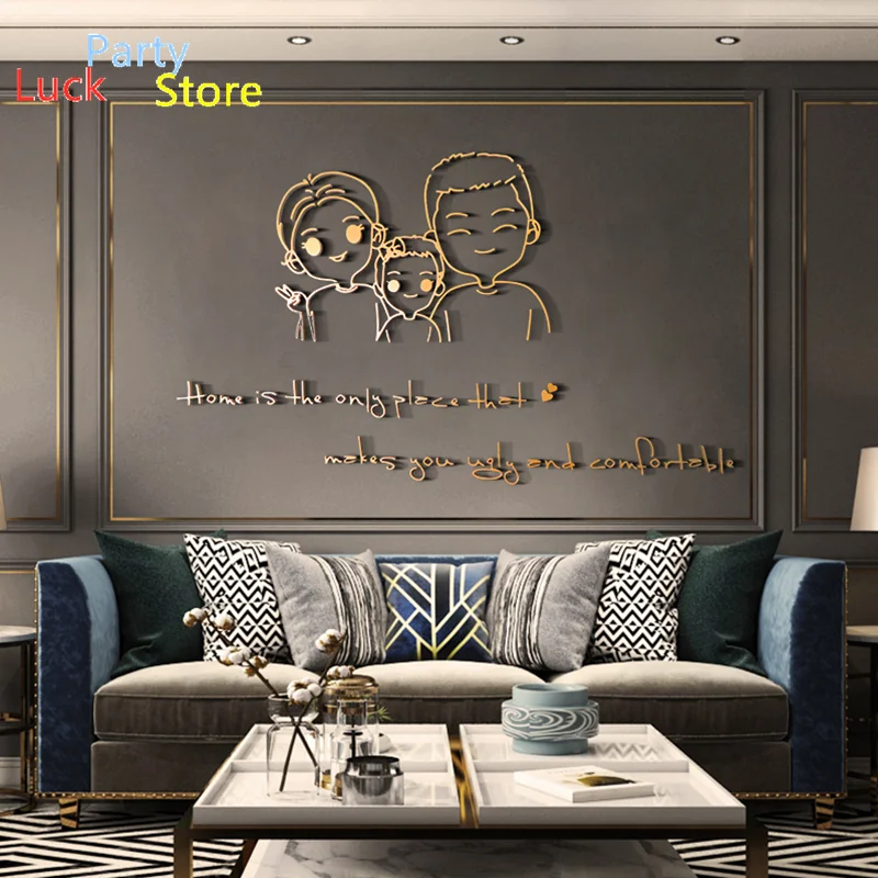 

Parent-child Bedroom Warm Room Layout Wall Decoration Romantic Wall Stickers 3D Stereo Bedside Background Wall Self-adhesive