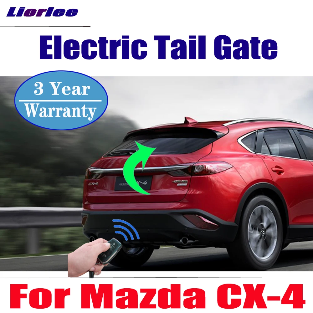 

For Mazda CX4/CX-4 2016-2020 2021 Car Accessories Electric Tail Gate Lift Smart Automatic Tailgate Trunk Lids Remote Control