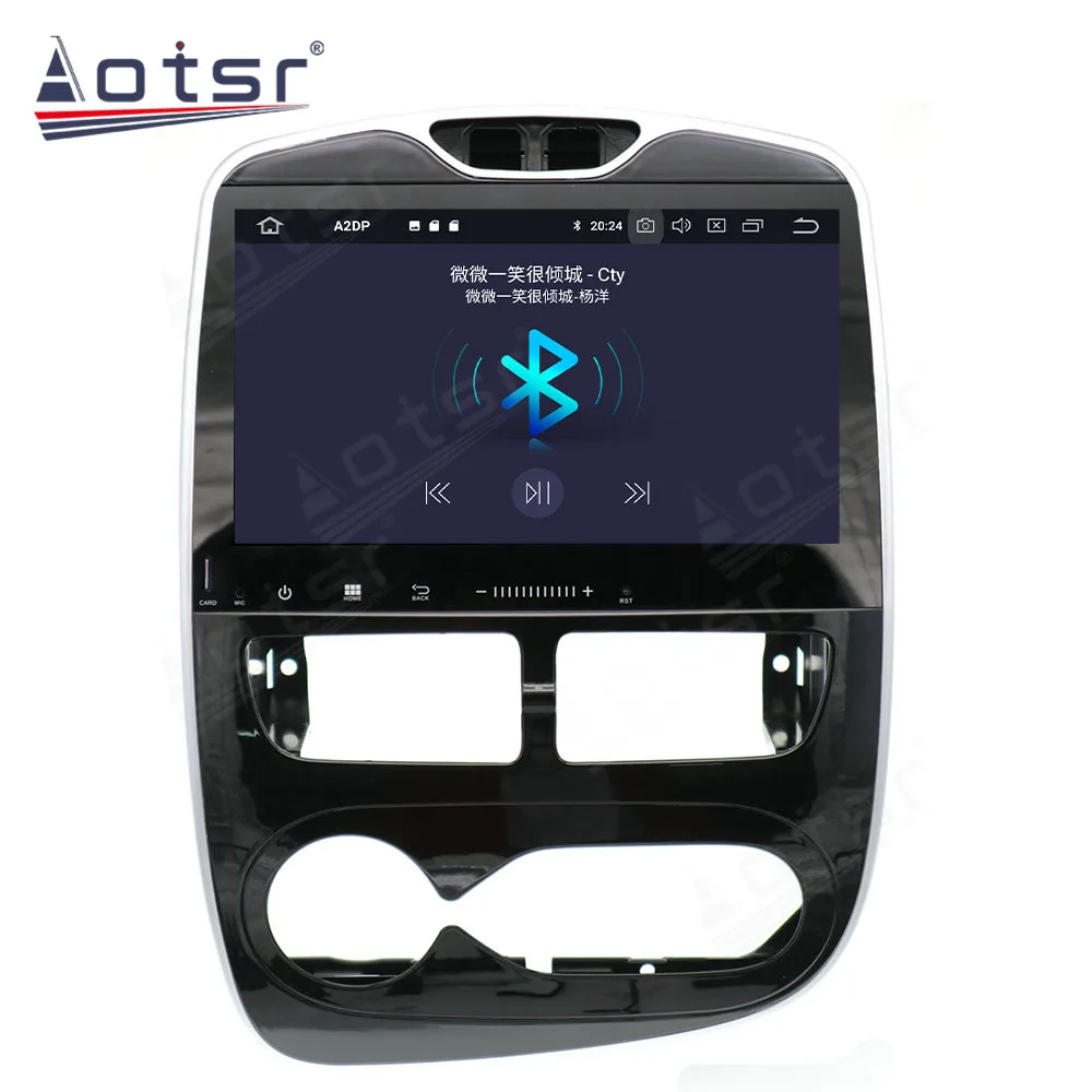 Android 10 PX5/PX6 Car Player GPS Navigation for Renault Clio 2013-2018 Auto Radio Stereo Multimedia Player WIFI BT  DSP