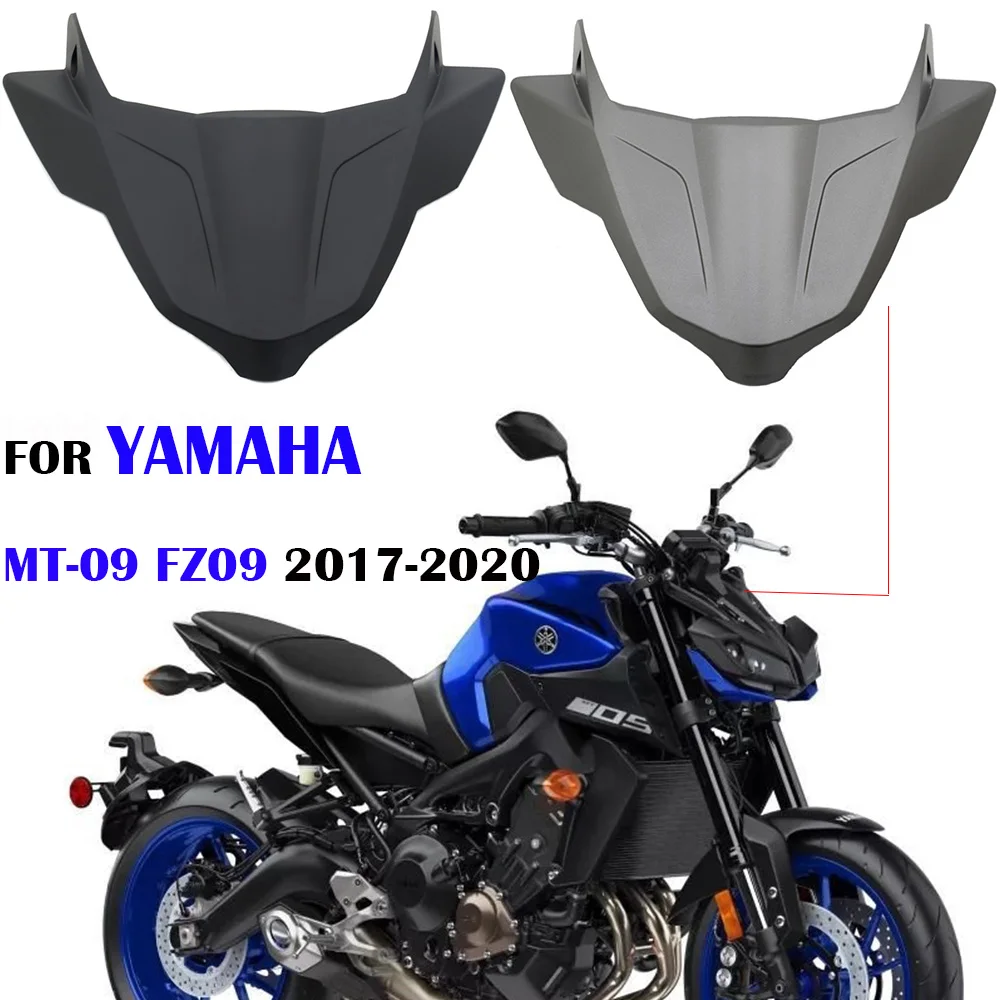 Front Nose Cone Fairing Wheel Fender Beak Extension Cover Extender Cowl for Yamaha MT09 FZ09 MT 09 FZ 09 MT-09 2017 2018 2019-20