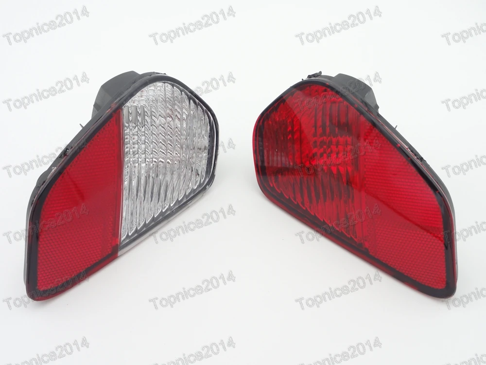 

Rear Right Left Tail Fog Light bumper Lamp Reflectors Pair For Mitsubishi Outlander 2016-2018