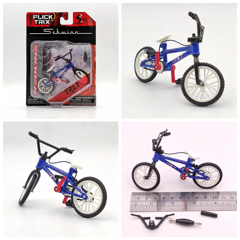 FLICK TRIX Thu Nhỏ BMX Ngón Tay Xe Đạp Cao Cấp DeathTrap Xe Đạp Đồ Chơi Diecast Tặng