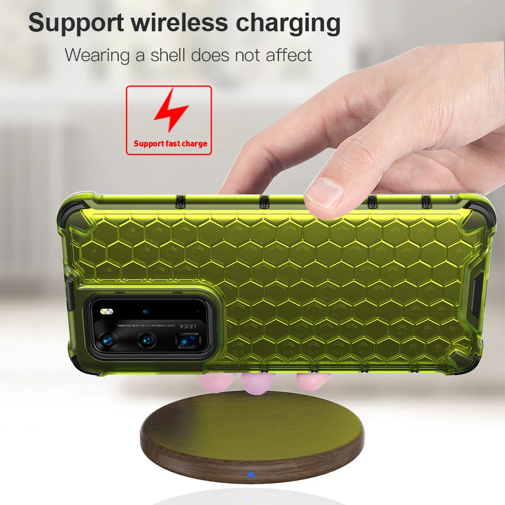 KEYSION Shockproof Case for Huawei P40 P30 Lite Mate 30 20 Pro Y6 Y7 Y9 2019 Y9S Phone Cover for Honor 20 Pro 20S 30S 8A 9X 8X