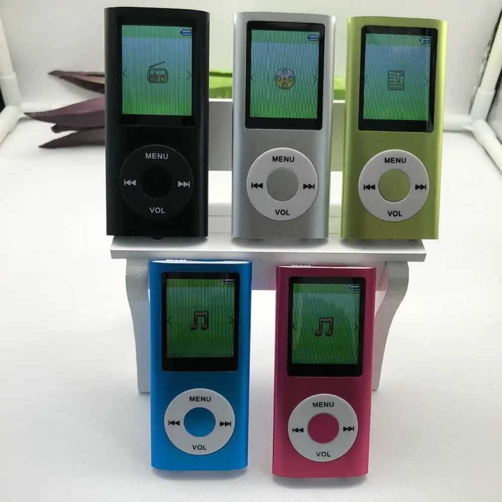 مشغل Mp3 Mp4 راديو FM رياضي لطيف محمول مع شاشة 1.8 بوصة LCD يدعم تشغيل موسيقى وفيديو ومشغلات Mp3 لطراز IPod