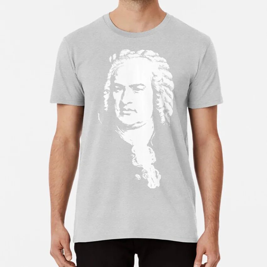 Johann Sebastian Bach T Shirt Johann Sebastian Bach German Composer Musician Baroque Classical Music Germany Fashion Streetwear