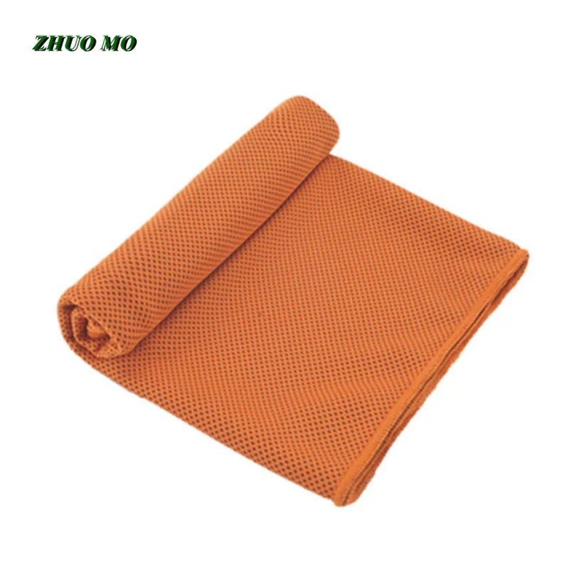 

Large Microfiber Sports Towel, Ice Towel, Cold Feeling, Sweat Cooling, Golf, Outdoor Travel, Gym, Summer Gift, 30x100 cm, 3Pcs