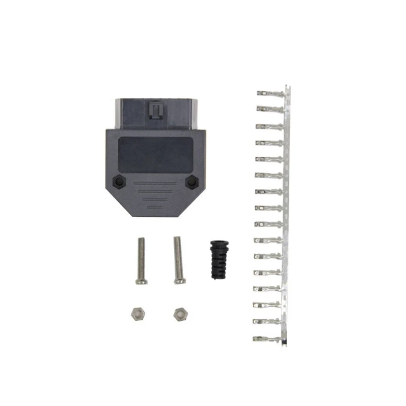 

Нормальный 16-контактный гнездовой разъем OBD OBD2 OBDII 16-контактный OBD