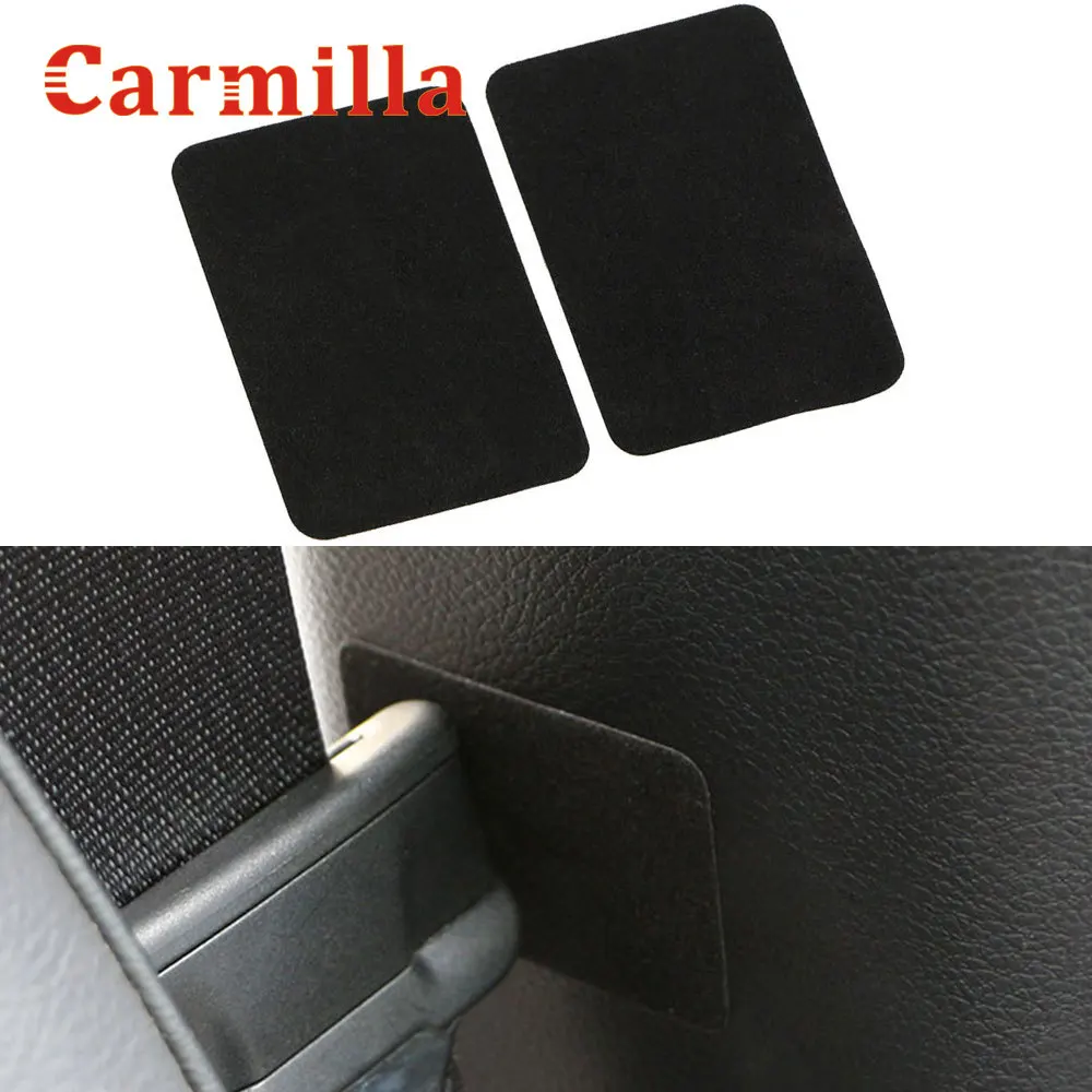 Car Safety Belt Buckle Anti-collision Pads Anti Noise Lock Clip Sticker for Huyndai Solaris Creta Ix25 Getz I30 Tucson Elantra