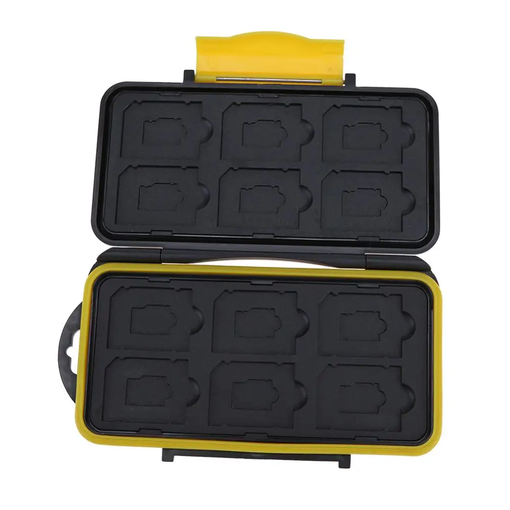 Funda impermeable para tarjeta de memoria, soporte para tarjeta Micro SD, Multi-rejilla, + 12TF 12SD, Protector, caja de almacenamiento para SD/