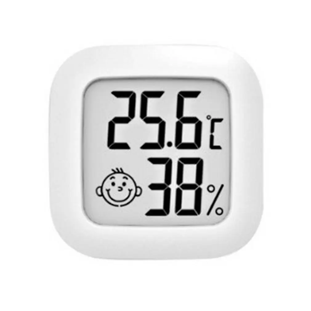 Mini Indoor Thermometer Digital LCD Temperature Sensor Humidity Meter Thermometer Room Hygrometer Gauge Weather Station