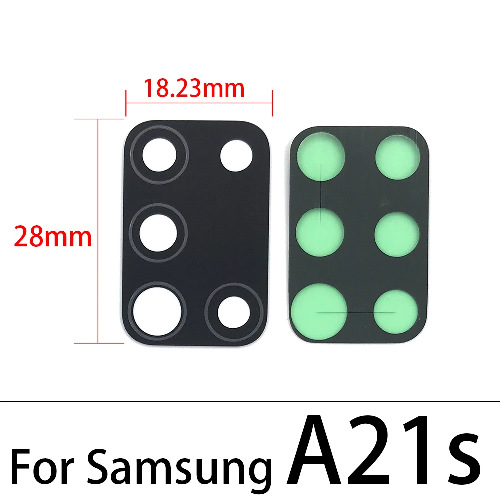 Back Rear Camera Glass Lens For Samsung A10 A20 A30 A50 A40 A70 A10s A20s A30S A50S A21s A01 A11 A12 A21 A31 A51 A71