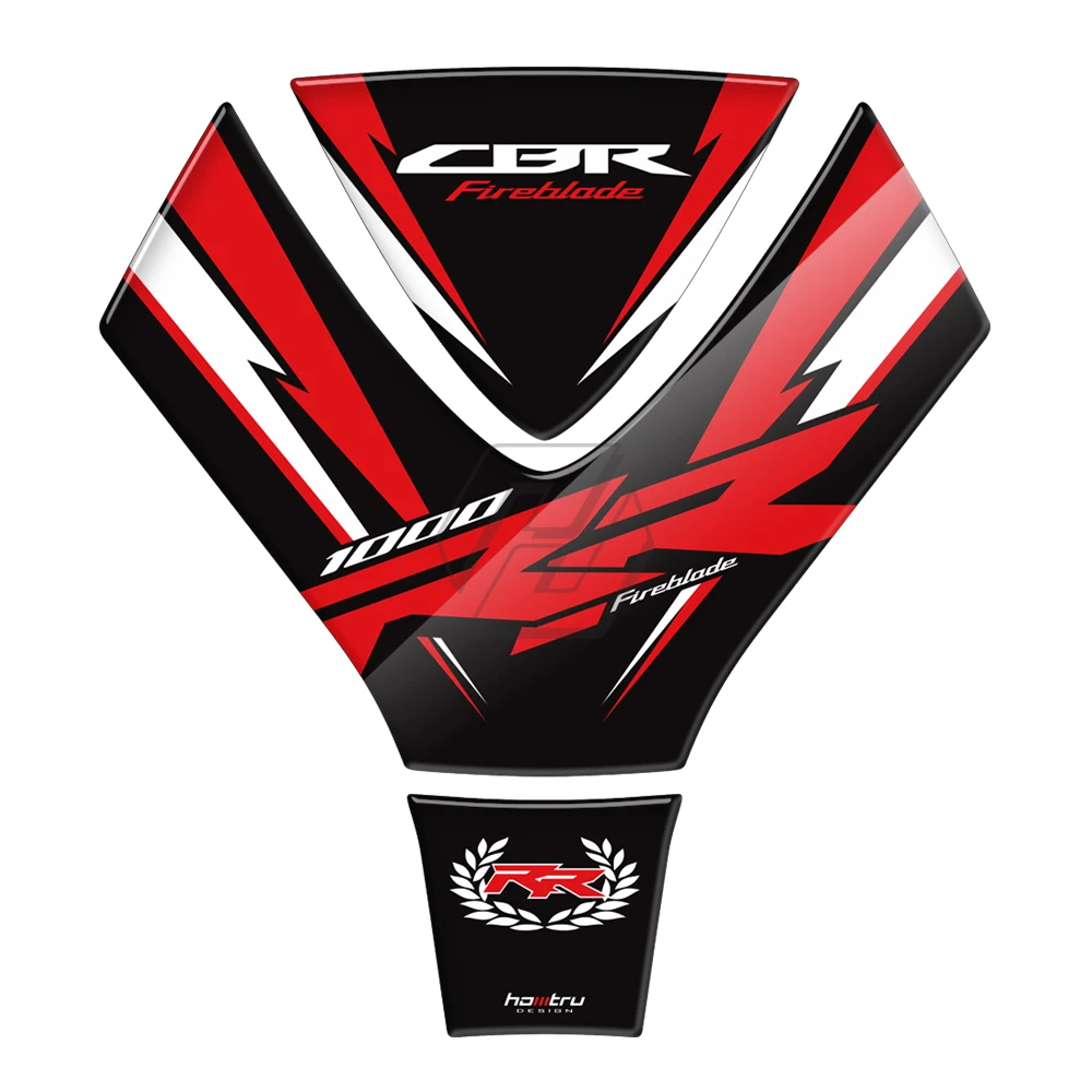 Funda protectora 3D para tanque de Gas de motocicleta, Protector para Honda CBR1000RR, CBR 1000RR Fireblade 2017 2018 2019