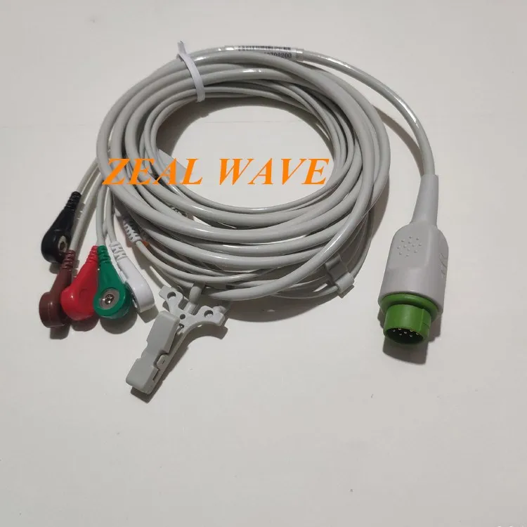 

Biolight M7000 ECG Wire 12-pin Heart Wire 5 Lead Wire