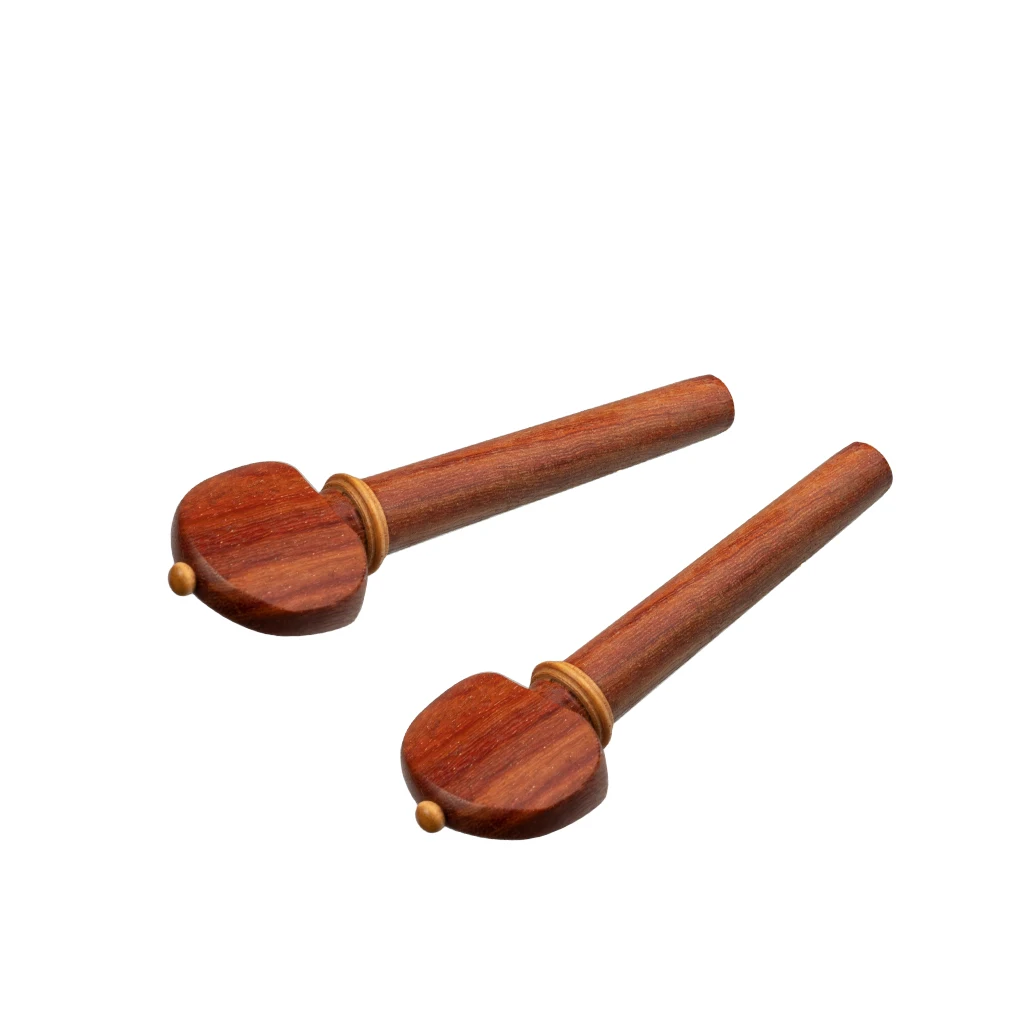 LOMMI 4/4 Violin Kit Full Size Violin Accessories Rosewood Violin Peg Tailpiece Chin Rest Endpin DIY Violin Parts Replacement