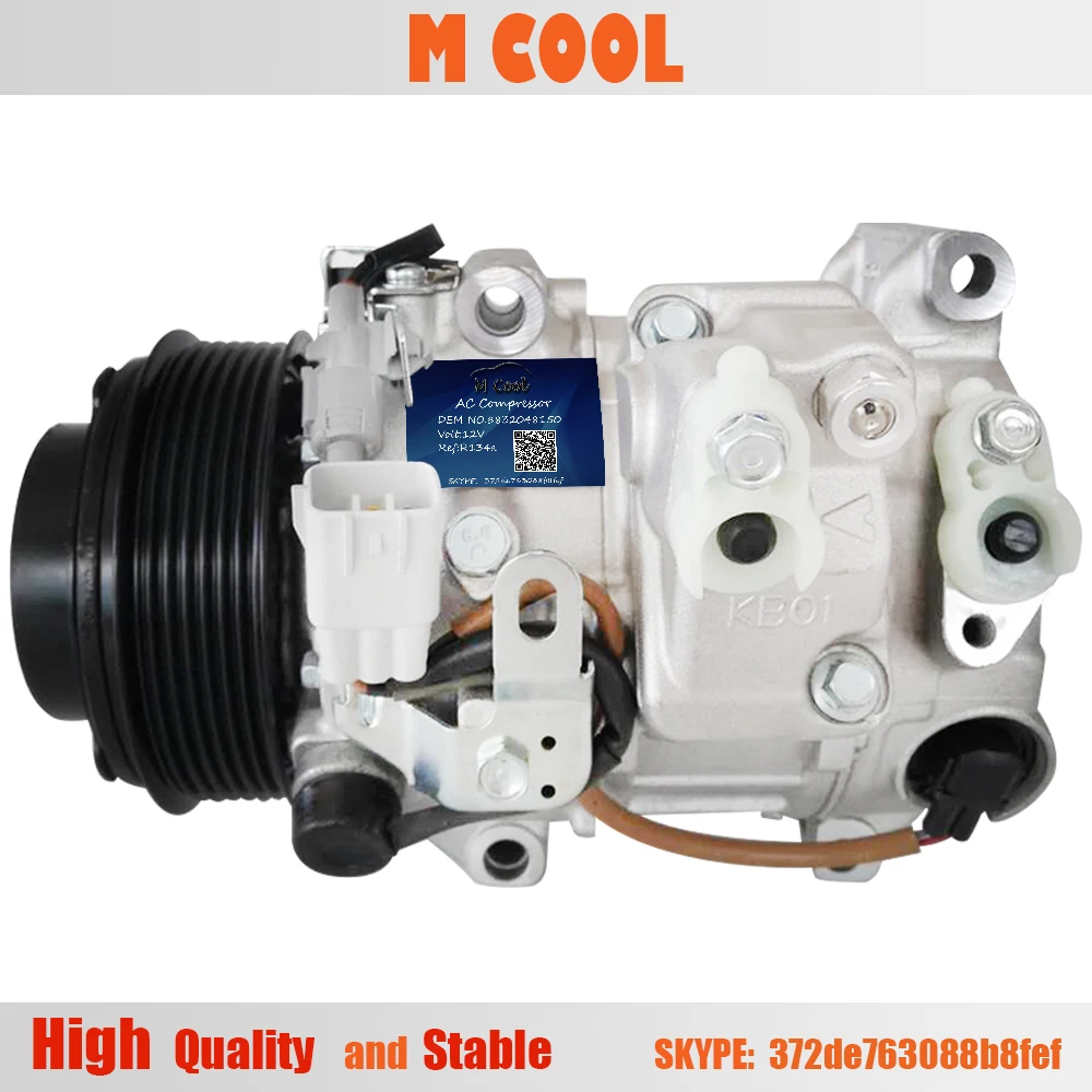 

For AC Compressor Lexus GS450h For Toyota Highlander Landcruiser 7sbh17c compressor 88320-48150 88320-48160 88320-48210