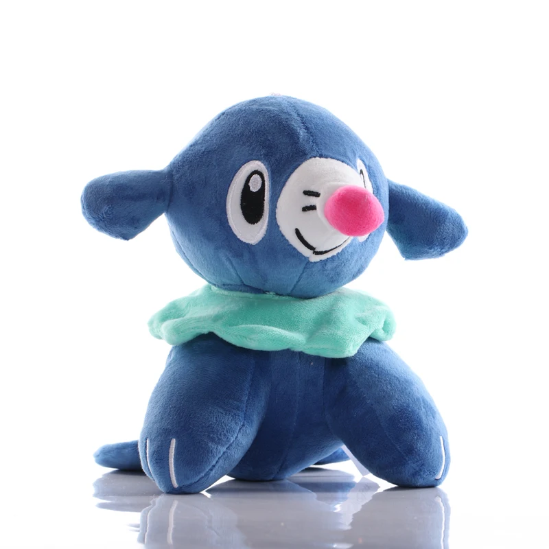 Peluche Pokémon Popplio de 18cm pour Enfant, Jouet Doux au Beurre, Cadeaux de Noël et d'Anniversaire