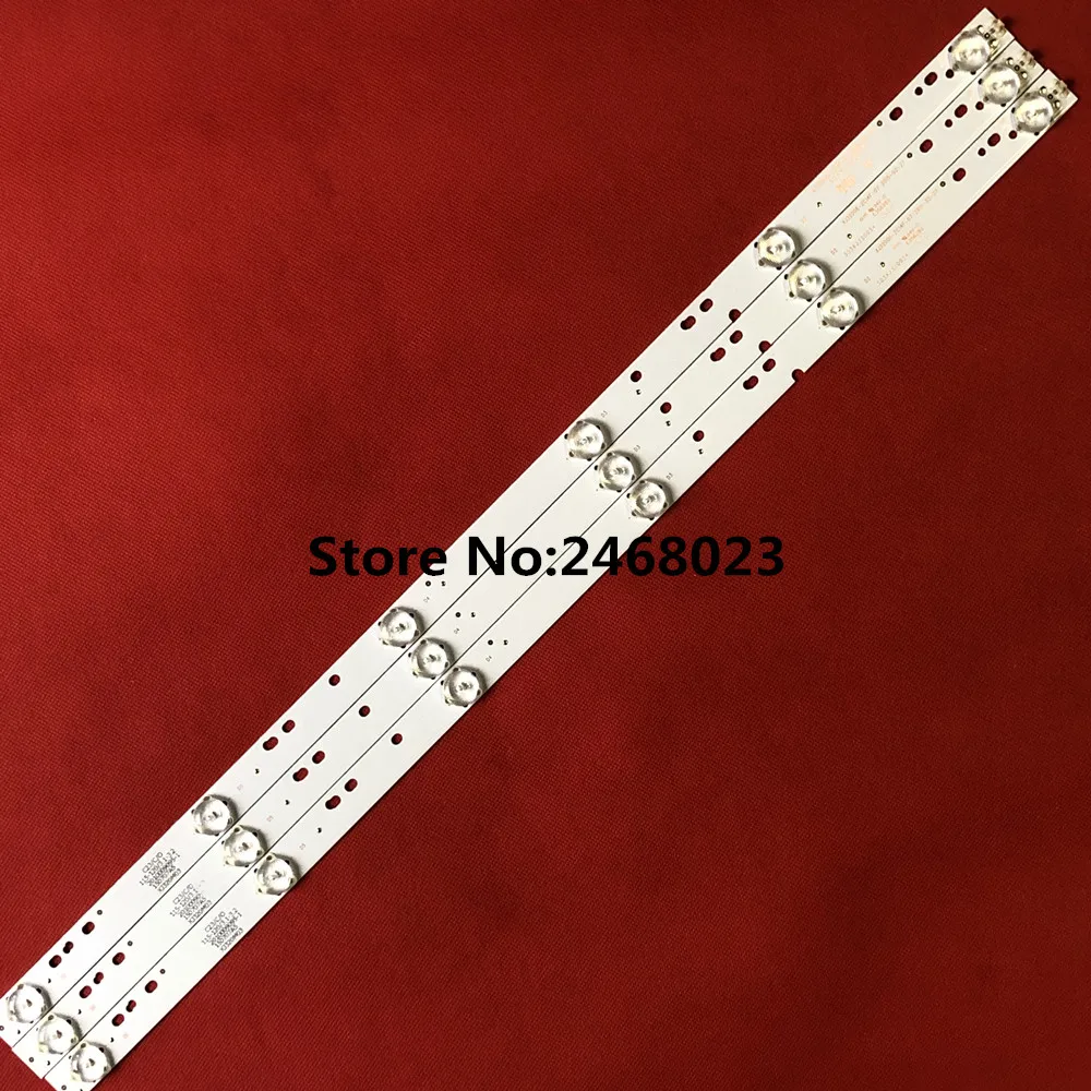 3pcs LED Backlight strip for LED32C8 XJ320M03 XJ32D06-ZC14F-07 303XJ320034  3V